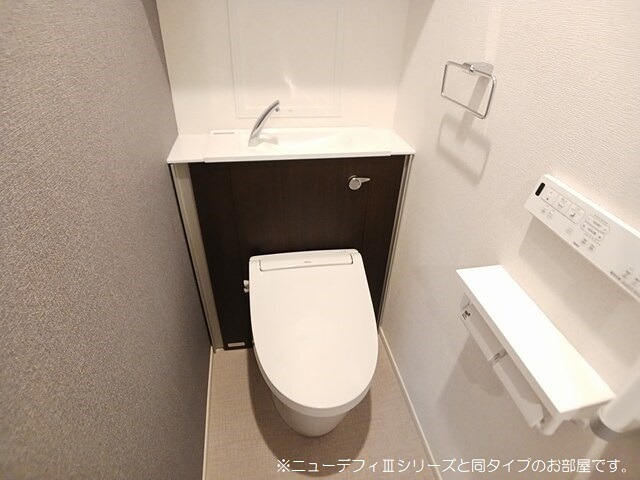 トイレ　施工イメージです。