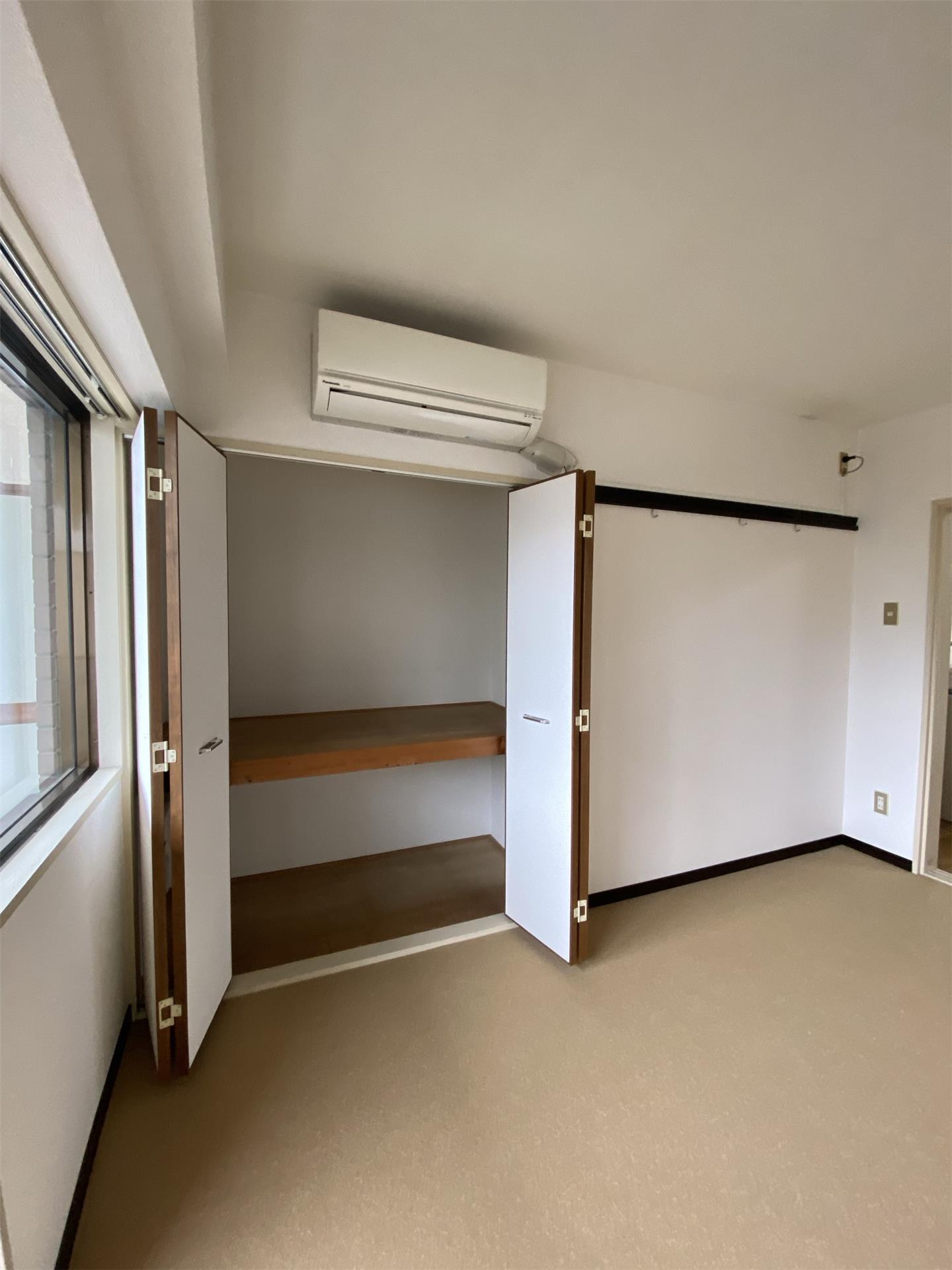 収納　写真は別部屋です。