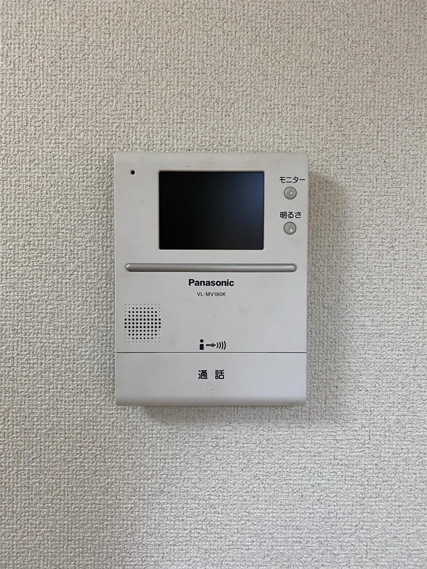 セキュリティ　写真は別部屋です。