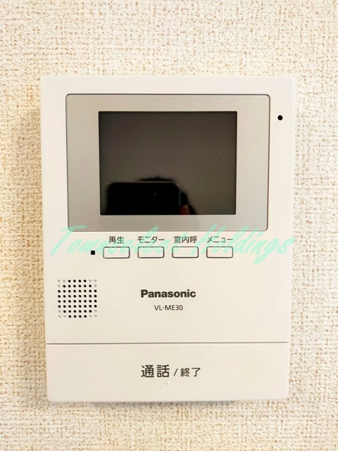 セキュリティ　モニター付きインターフォン