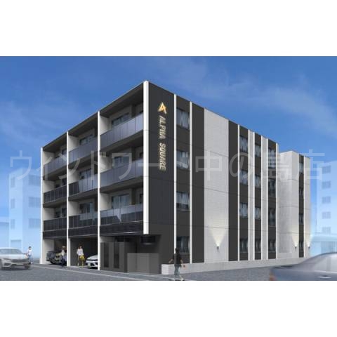 建物外観　完成予想パース