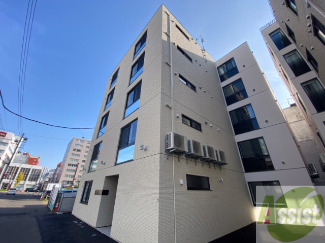 建物外観　札幌市中央区南５条「グリシーヌ南５条」
