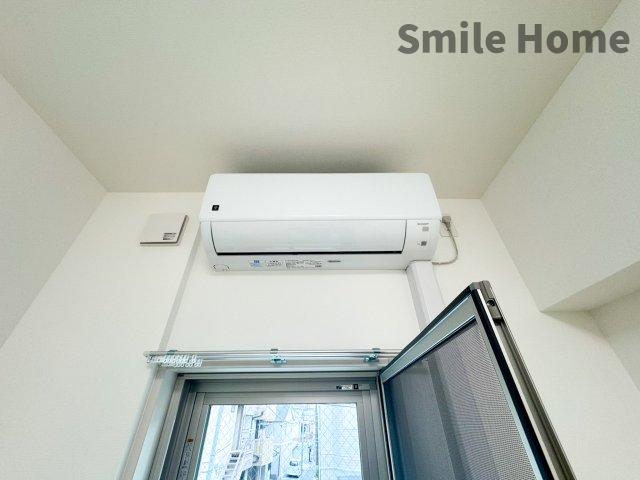 その他設備　エアコン付きで夏でも冬でも快適に過ごせます！