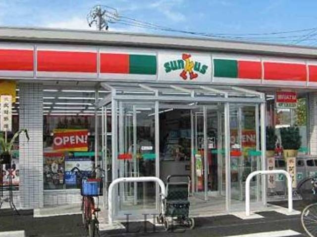 コンビニ　サンクス札幌厚別南3丁目店（コンビニ）まで394m