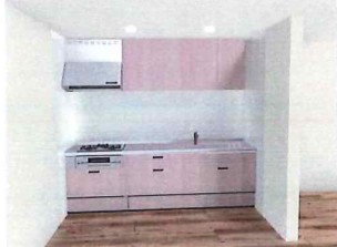 キッチン　完成パース