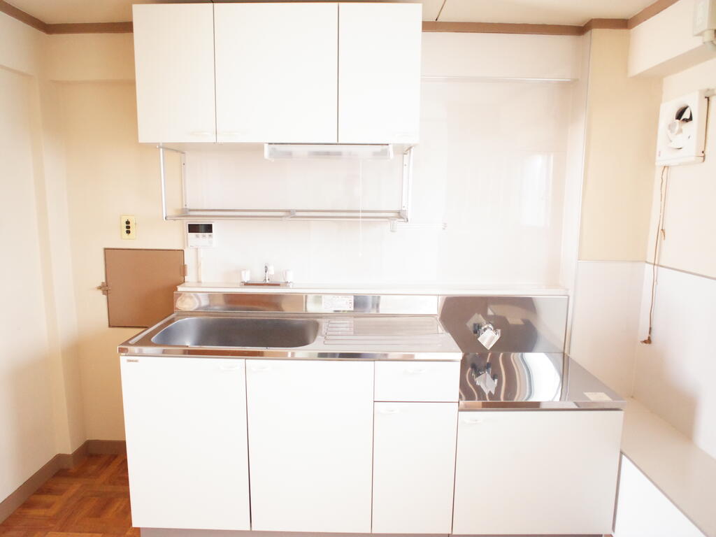 キッチン　ガスコンロ可