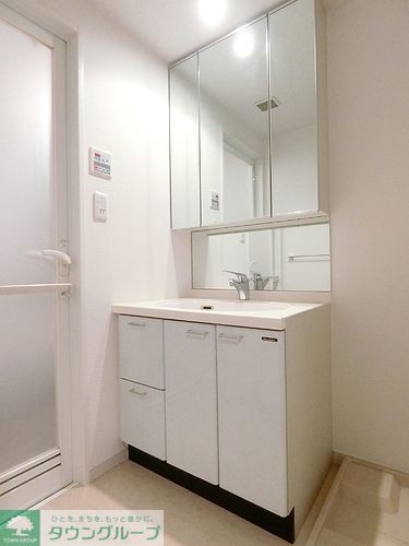 洗面設備　洗面所　※2018年4月撮影