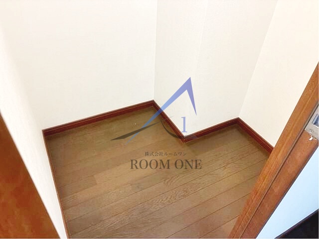 収納　ウォークインクローゼットです。