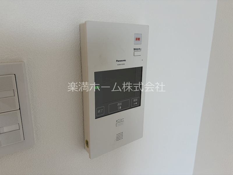 セキュリティ　モニターホンで安心♪