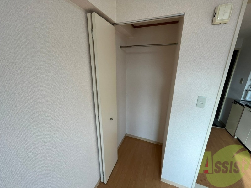 収納　こちらには収納スペースがあります。あると便利！