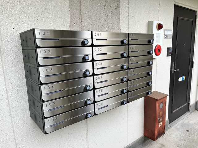 その他共有部分　お部屋に直接投函されない集合ポストあります！