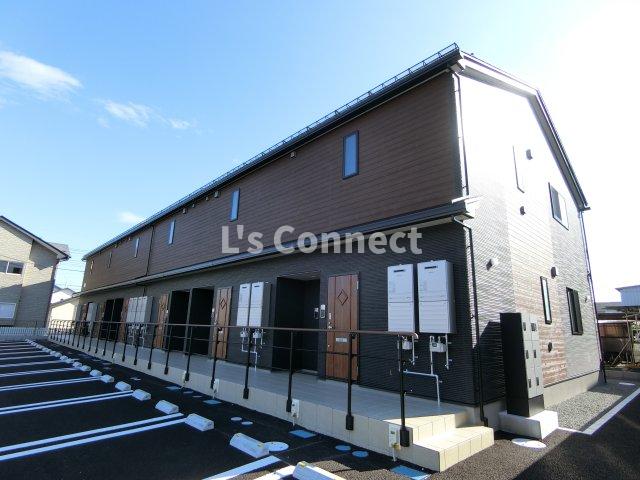 建物外観　２０２５年築のアパートです。