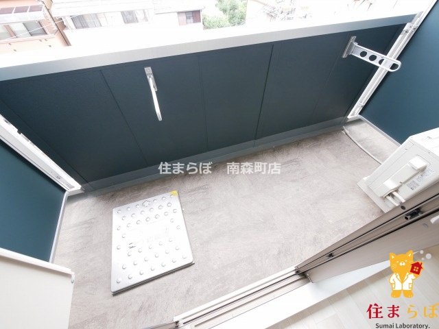 バルコニー　日常使いを想像しながら