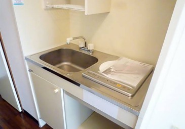 キッチン　IHクッキングヒーター付きです