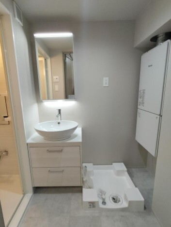 洗面設備　※反転タイプ参考