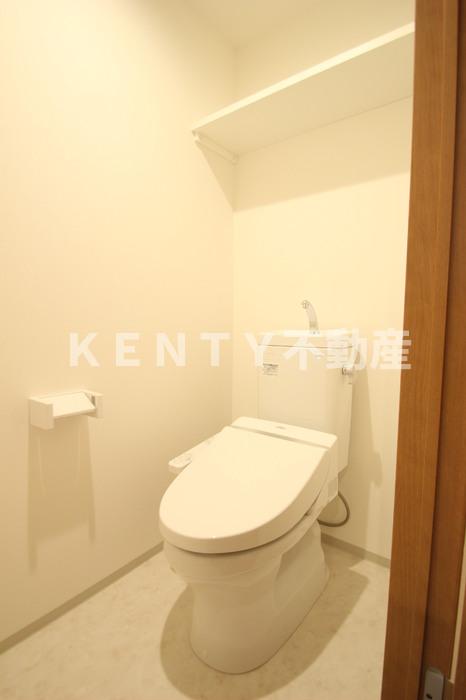 トイレ　ゆったりとした空間のトイレです