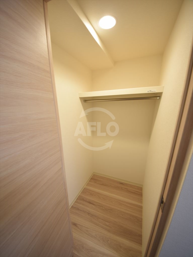 収納　プレサンス心斎橋レヨン　クローゼット