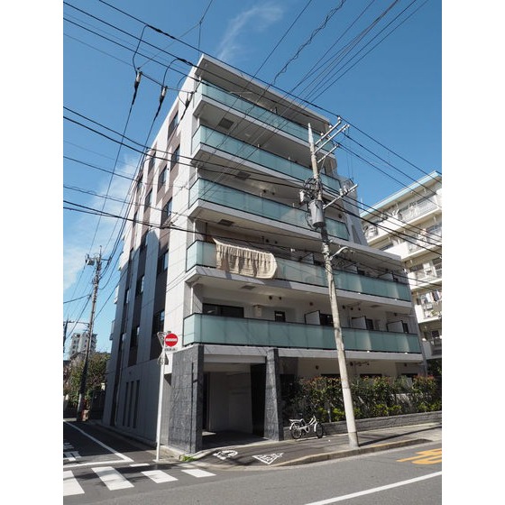 建物外観　オートロック付き分譲賃貸マンション