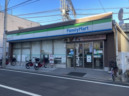 コンビニ　ファミリーマート 新今里四丁目店（コンビニ）まで1737m