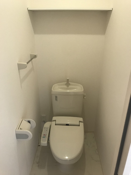 トイレ　ゆったりとした空間のトイレです