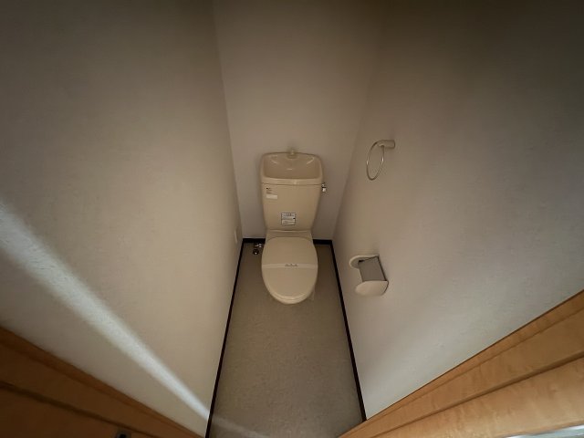 トイレ　ゆったりとした空間のトイレです
