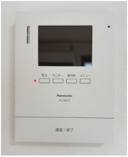 セキュリティ　モニタ付きドアホン