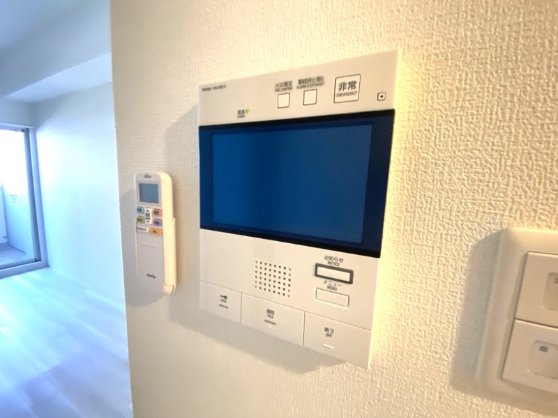 セキュリティ　来客時に活躍です。