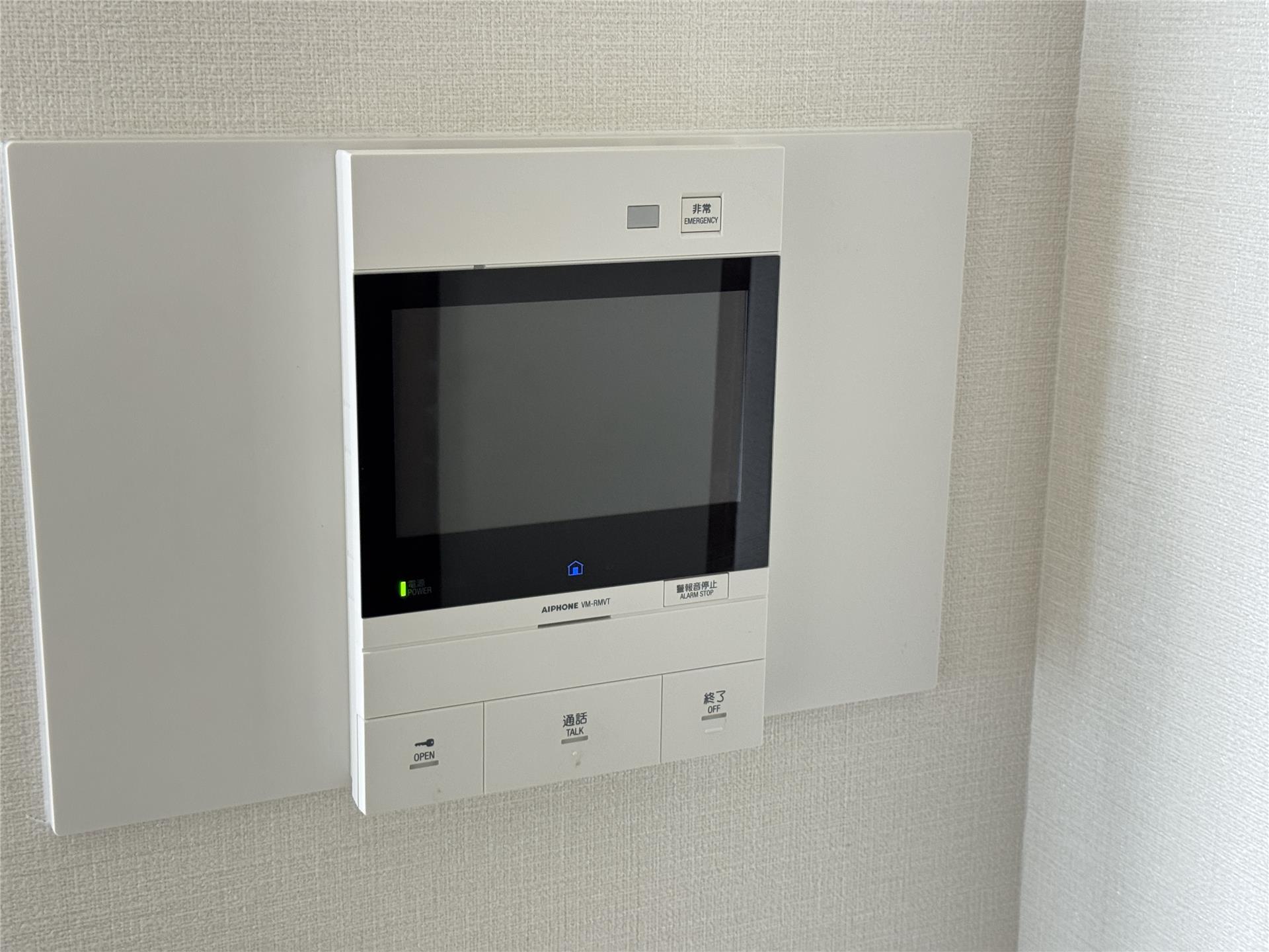 セキュリティ　来客対応に安心のTVモニターホン付き♪