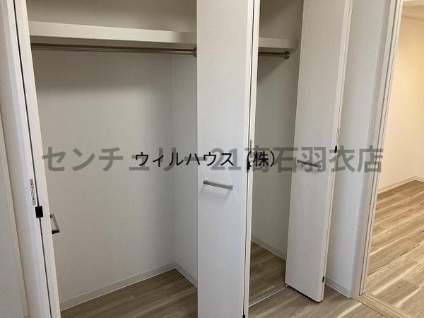 収納　クローゼット！