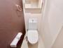 トイレ　トイレ部分・ウォシュレット付きで清潔感◎　同棟参考写真