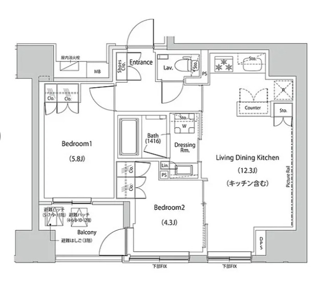 間取り図