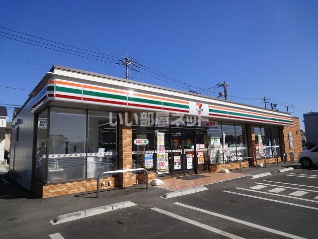 コンビニ　セブンイレブン水戸笠原店（コンビニ）まで610m