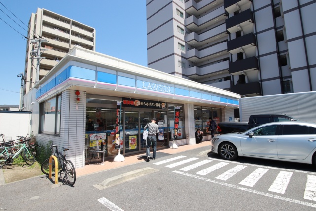 コンビニ　ローソン 東区矢田五丁目店（コンビニ）まで100m