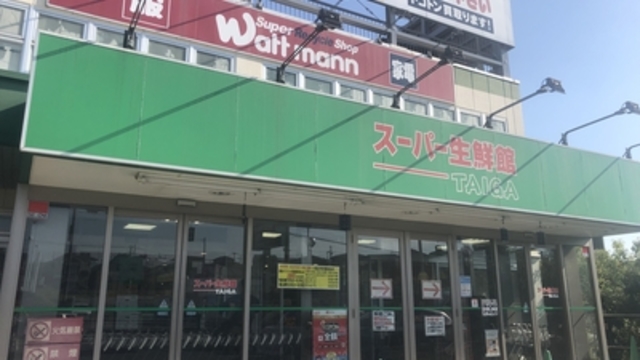 スーパー　スーパー生鮮館TAIGA藤沢石川店（スーパー）まで845m
