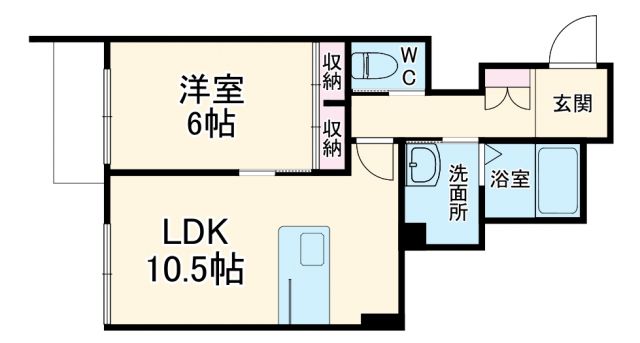 エスブランド辻堂元町の間取り写真