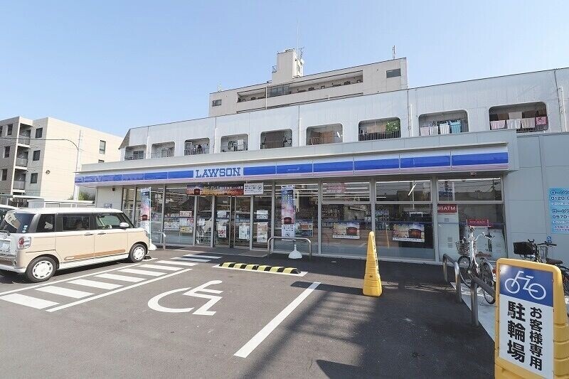 コンビニ　ローソン東大阪寿町三丁目店（コンビニ）まで602m