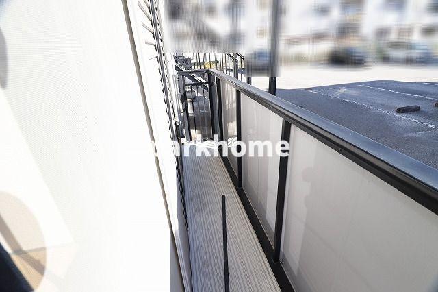 バルコニー　お洗濯にも便利なバルコニー付き