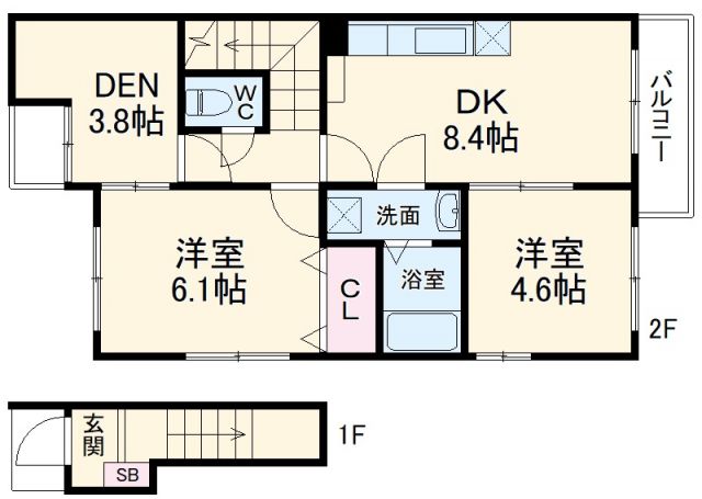 アスク篠の間取り写真