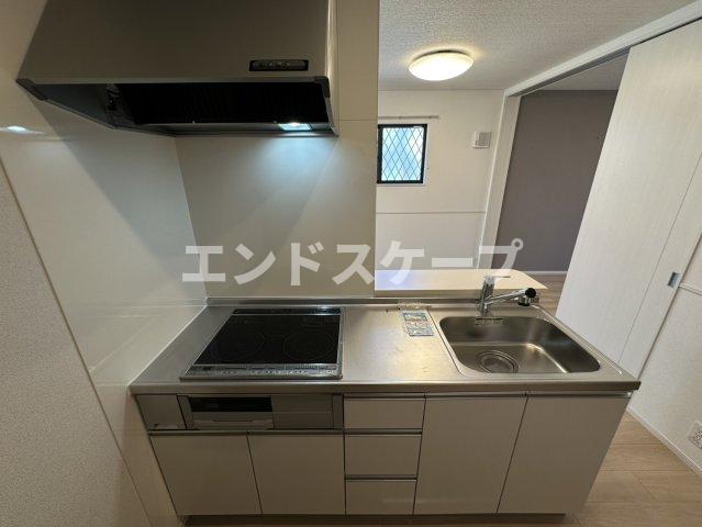 ＪＲ上越線 井野駅 徒歩50分 2階建 築1年のキッチン写真