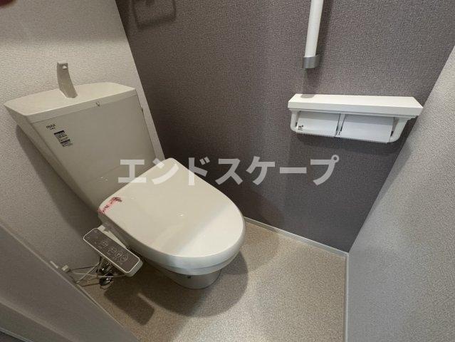 ＪＲ上越線 井野駅 徒歩50分 2階建 築1年のトイレ写真