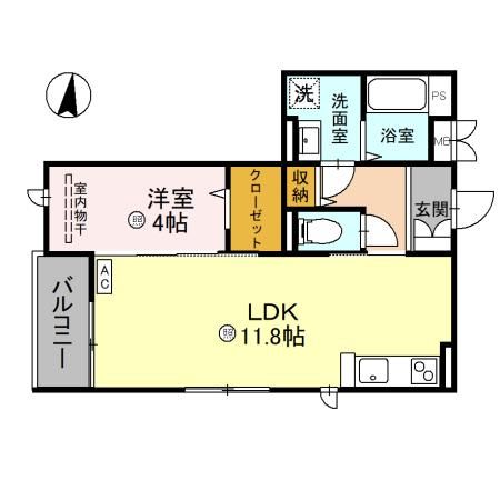DHCR川口芝下の間取り写真