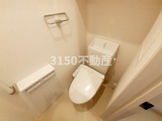 トイレ　ゆったりとした空間のトイレです