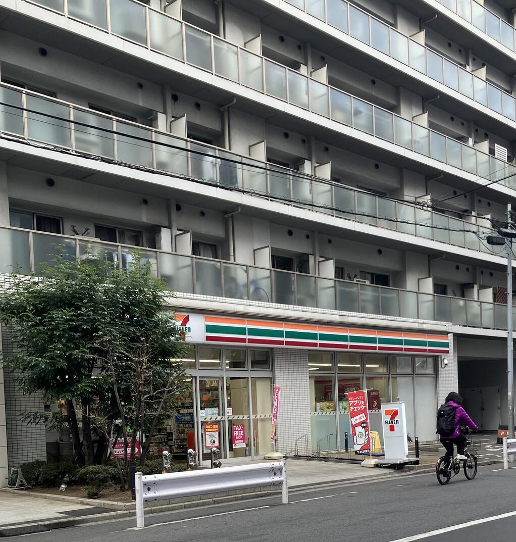 コンビニ　セブンイレブン墨田江東橋3丁目店（コンビニ）まで40m