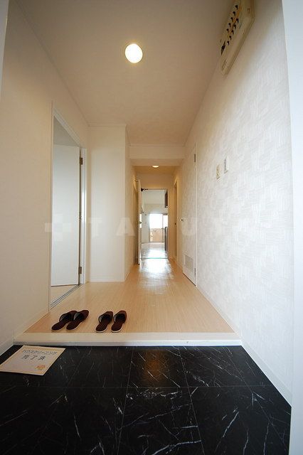パークハイツアイリス5号館の玄関写真