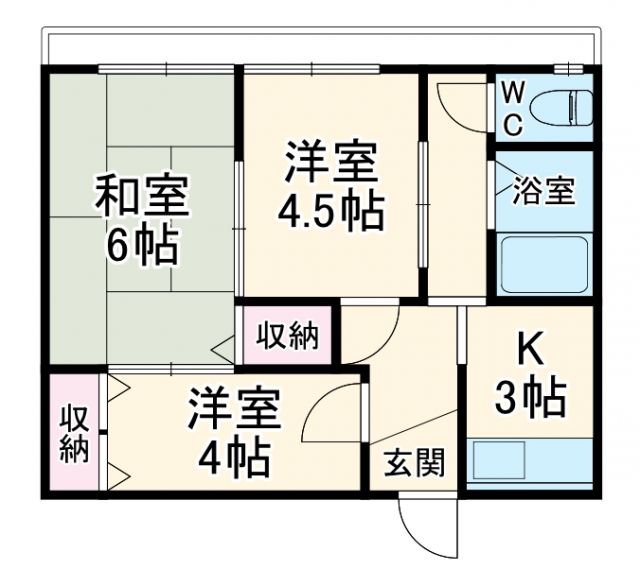 丸新ビルの間取り写真