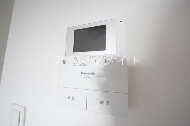 セキュリティ　モニタ付きインターホンです！