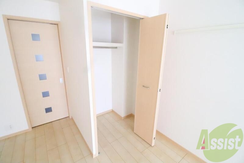 収納　衣類や荷物をまとめて整理できます