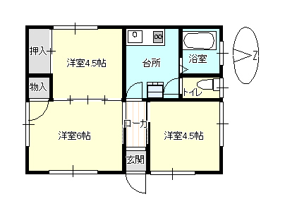 【狩野一戸建の間取り】