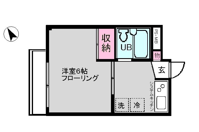 江東区南砂のマンションの間取り