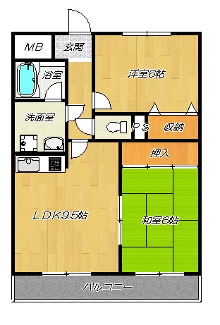 ファミーユ2の間取り